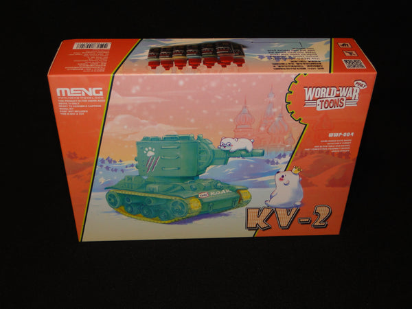 New MENG World War Toons CUTE Tank KV 2 Model Kit Christmas Girls