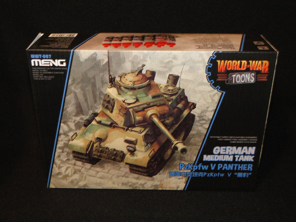 New MENG World War Toons German Medium Tank V Panzer  Model Kit