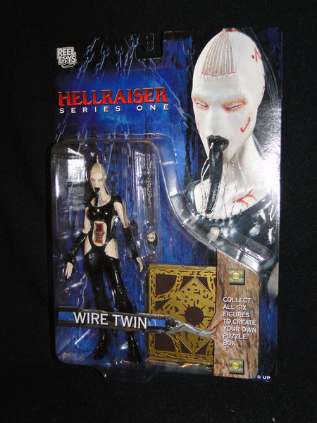 NEW Neca Hellraiser WIRE TWIN figure with Puzzle box piece