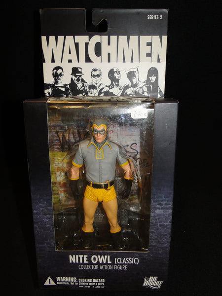 NEW Watchmen Series 2 - Classic Nite Owl Action Figure DC direct