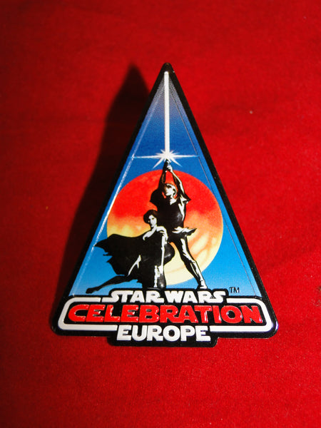 Star Wars Celebration 2007 Luke & Leia Pin Badge