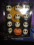 Nightmare Before Christmas Super Rare Jack Skellington Face Collection