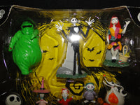 Nightmare Before Christmas Collectible figure set jack Sally Lock shock