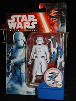 Star Wars Force Awakens First Order SNOWTROOPER Figure