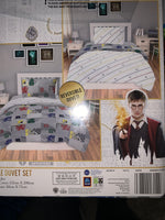 Harry Potter SINGLE reversible Duvet Houses