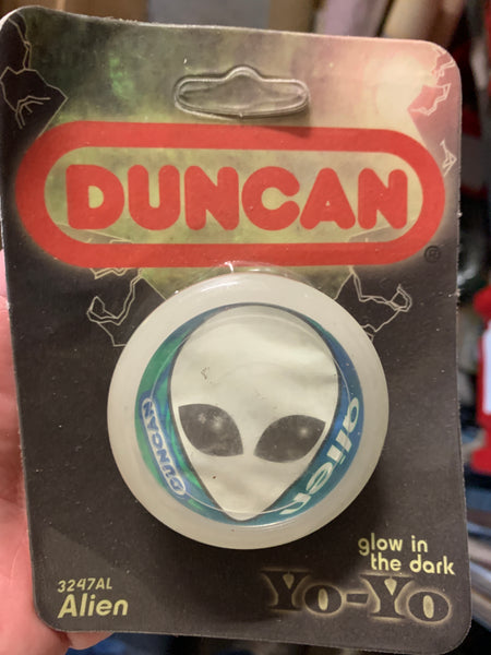 Vintage Duncan Glow in the Dark Alien YO-YO