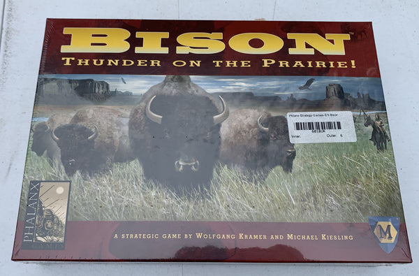 BISON Thunder on the Prairie Adult Board Game by Phalanx