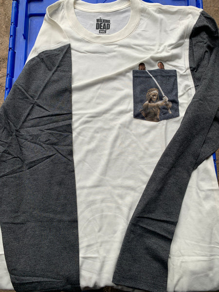 Loot Crate Walking Dead long sleeve T-Shirt Medium