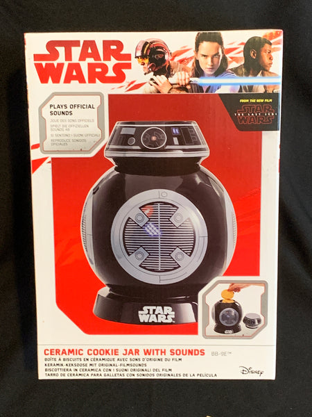 Disney Star Wars cookie jar with sounds