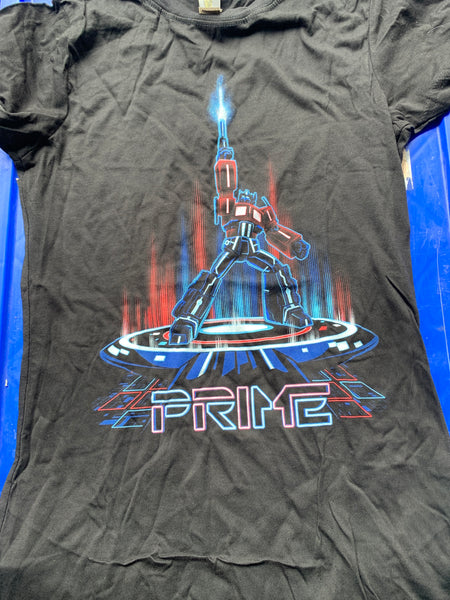 Loot Crate Optimus Tron T-Shirt W Small