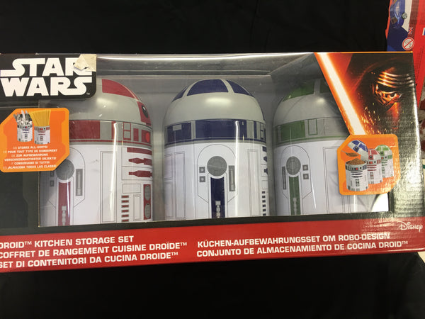 Droid kitchen storage set Star Wars