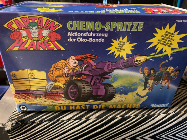 Captain Planet TOXIC CANNON German Box Sealed