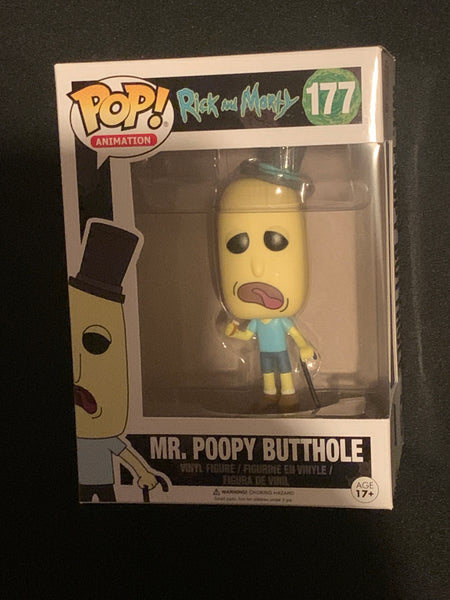 FUNKO POP Rick & Morty MR Poopy Butthole