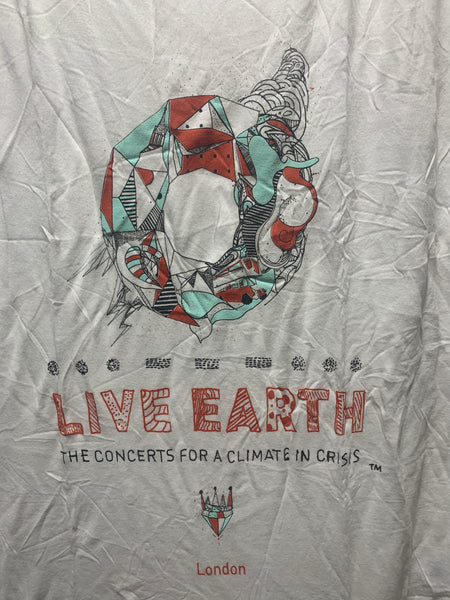 Ladies live earth concert T-Shirt Bamboo & Cotton