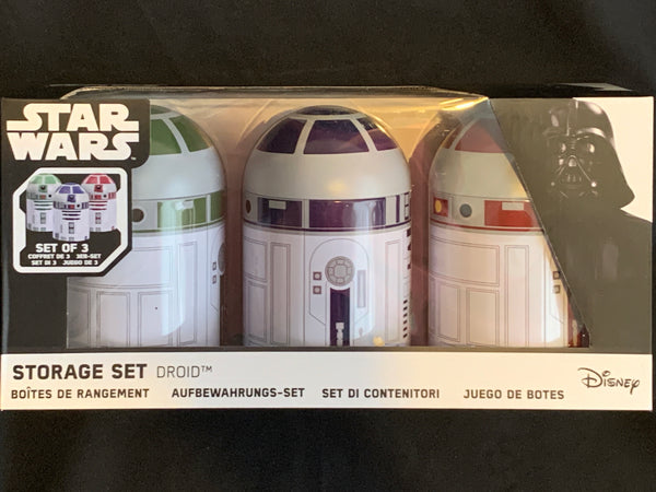 Star Wars droid storage set Disney