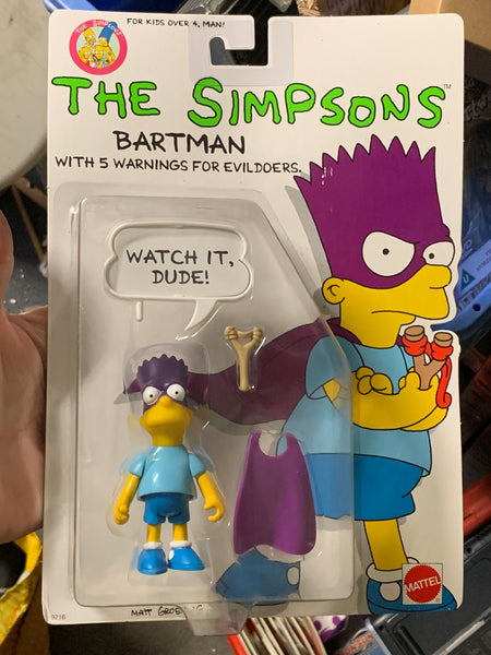 The Simpsons BARTMAN figure by Mattel