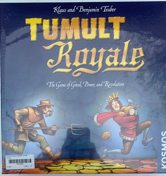 Tumult Royale The Game of Greed/Power and Revolution Board Game
