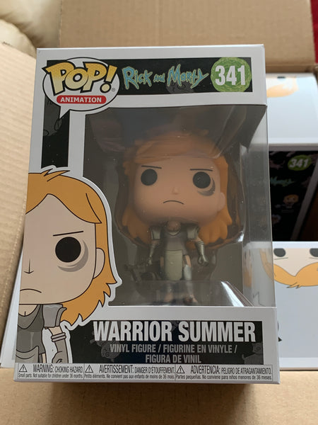 Funko pop Rick & Morty Warrior Summer