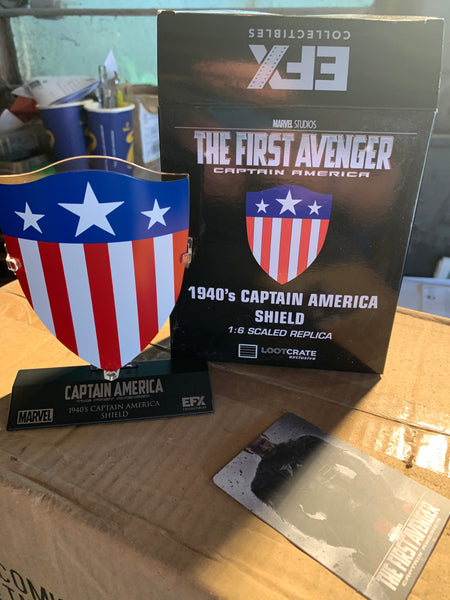 New EFX metal captain America Shield Gift