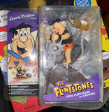 THE FLINTSTONES. Fred Flinstone on Chopper Action figure McFarlane