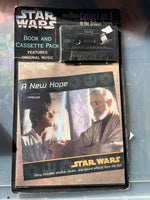Star Wars A New  Hope book and cassette pack
